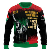 They Raised Their Fists Ugly Sweater